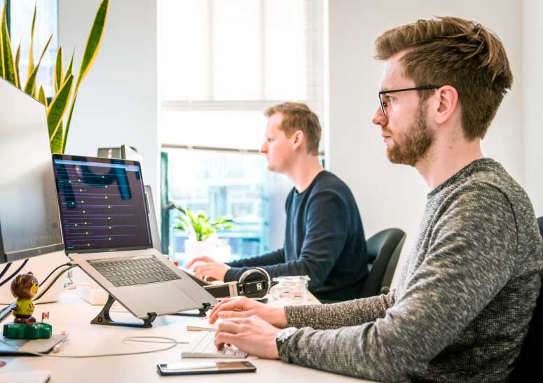 office working